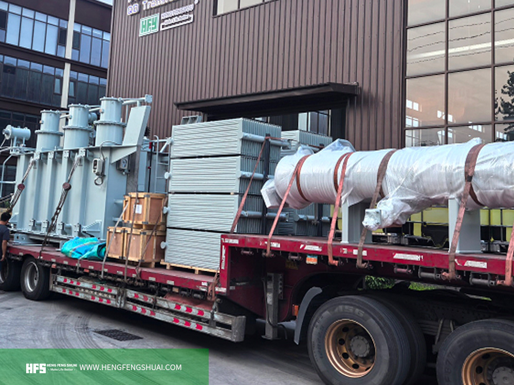 New footnote to China Kazakhstan energy cooperation: Two 25MVA-110kv/11kV main transformers from Hengfeng Shuai Electric 