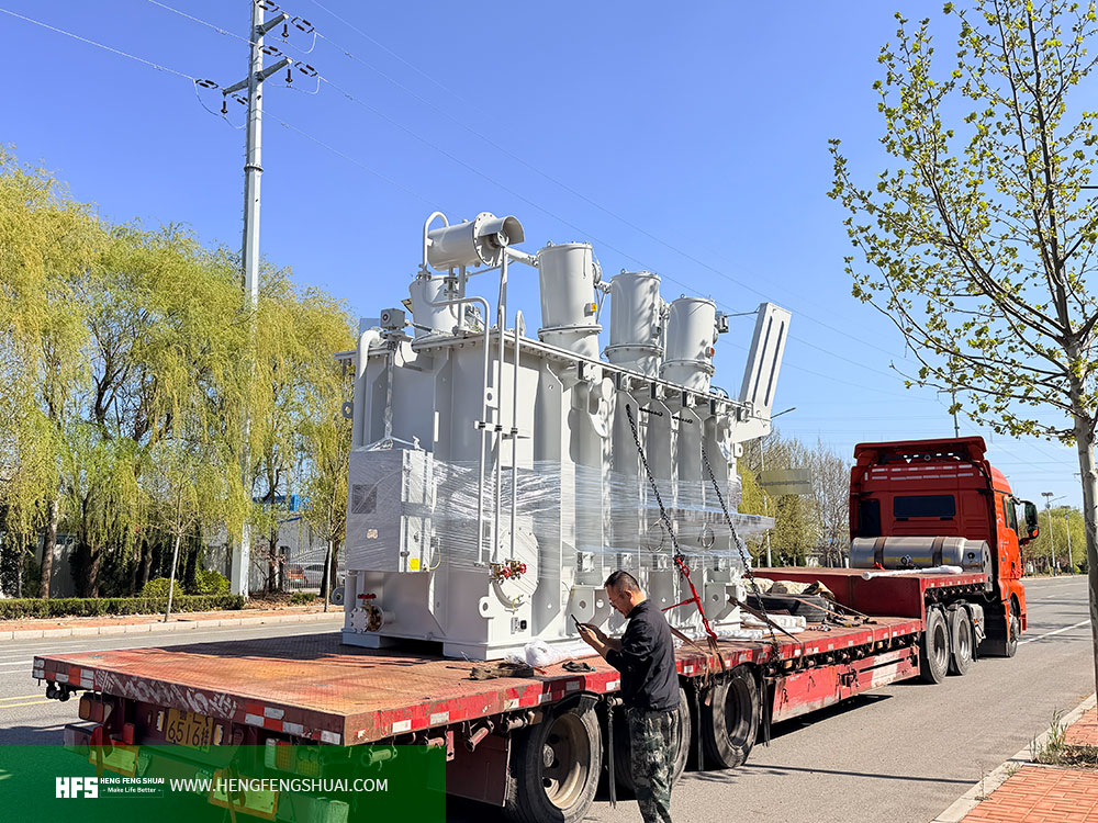 Hengfengshuai Electric: Complete Solution for 4 Units of SFZ11-25MVA-110kV-10kV Main Transformers in Uzbekistan