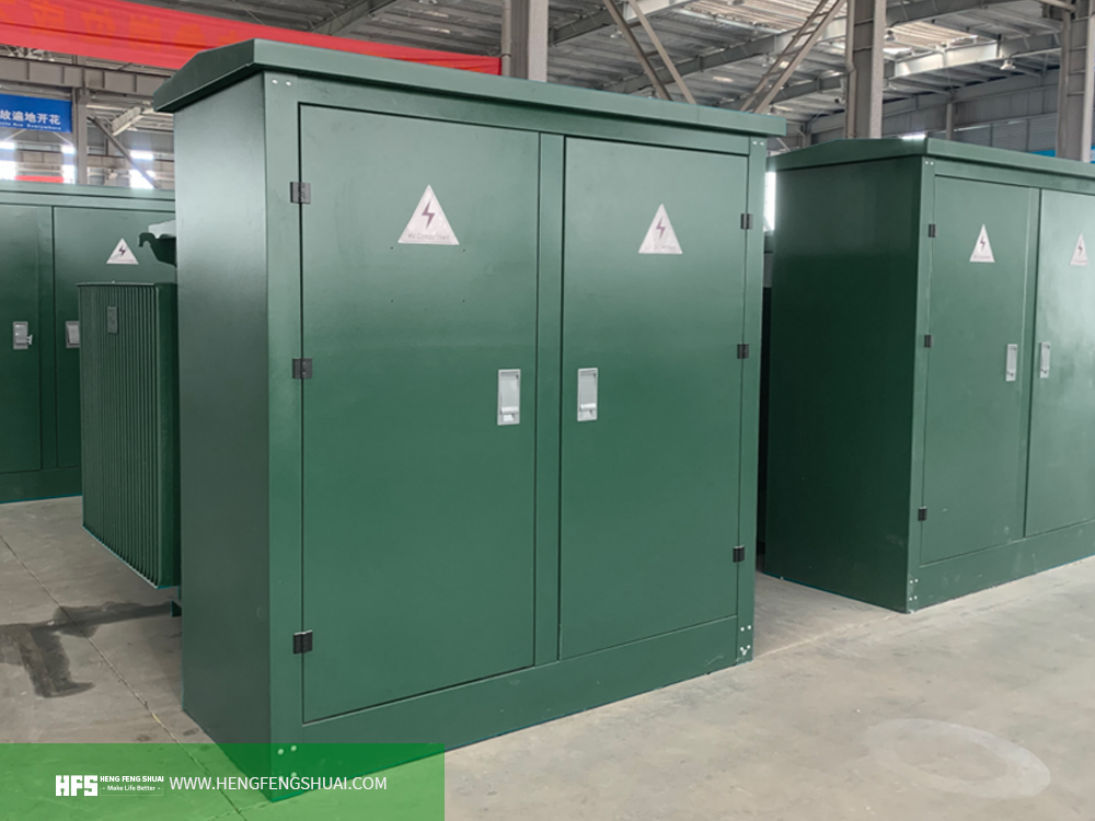 Hengfengshuai Electric | Solution for Oman 10‑Unit ZGS‑2500kVA 0.8/35kV Pad‑Mounted Transformer Solar PV Project